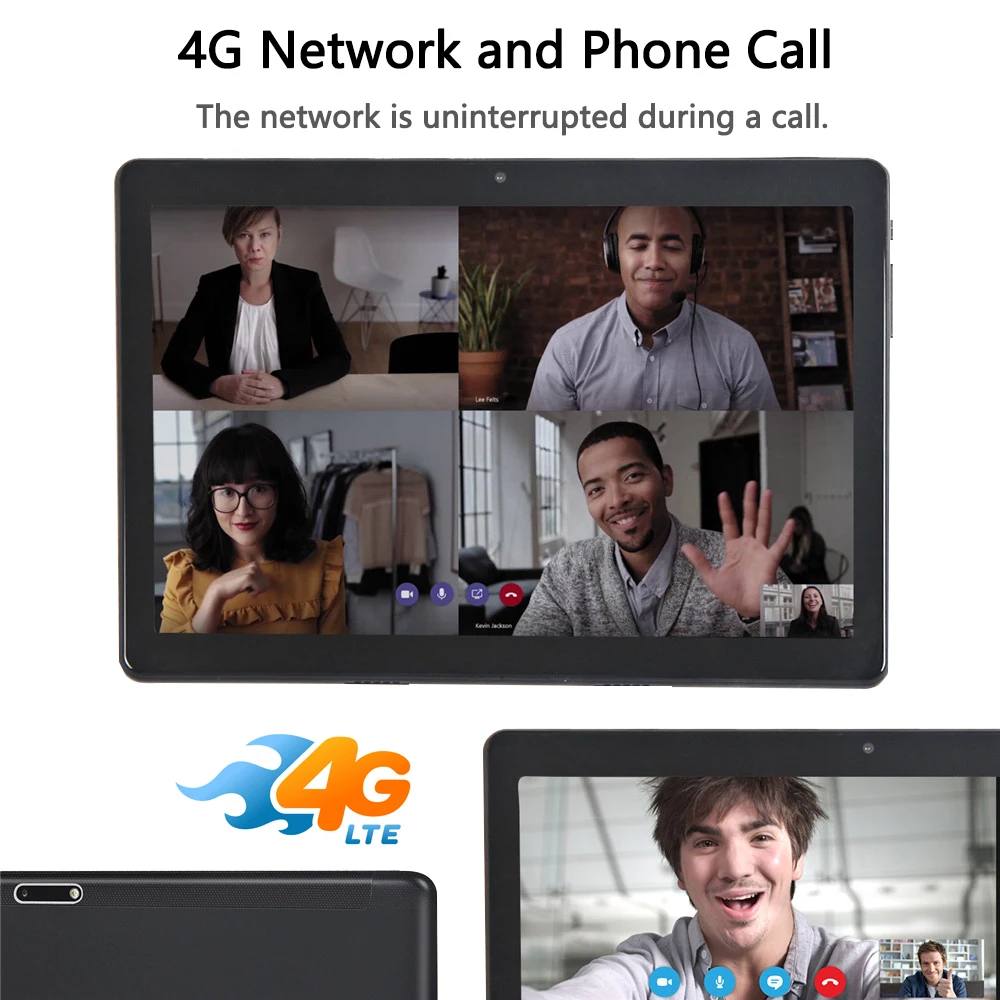 2021 Новый 5G Wi Fi планшеты 10 дюймов Octa Core Android 9 0 пирог ОС 64 Гб Встроенная память 1920x1200