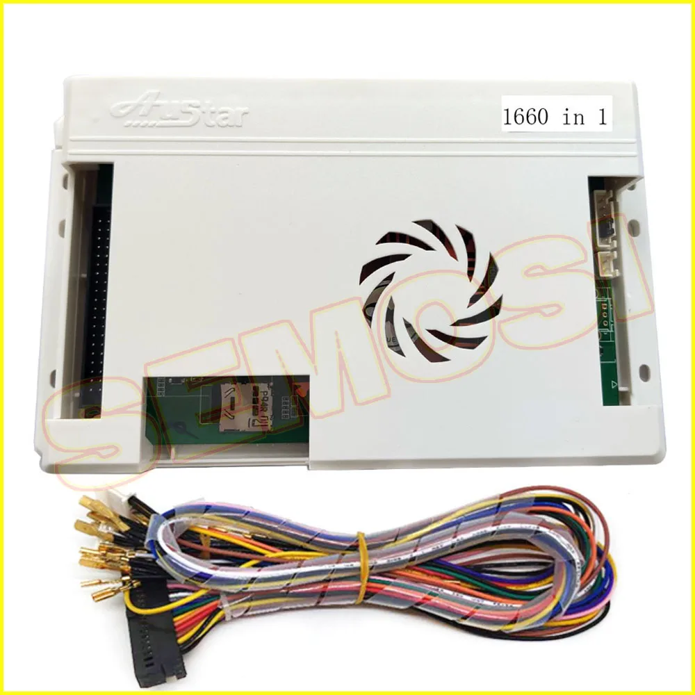 1660 в 1 игровая коробка 9 PCB 2600 доска аркадный шкаф с паузой для аркадной консоли