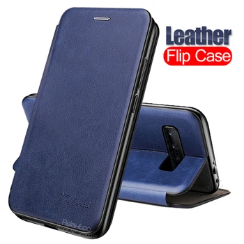 

leather flip phone case For samsung Galaxy a50 a70 a40 a10 a20 a30 s8 s9 s7 s10 note 8 9 10 plus wallet book cover coque fcundas