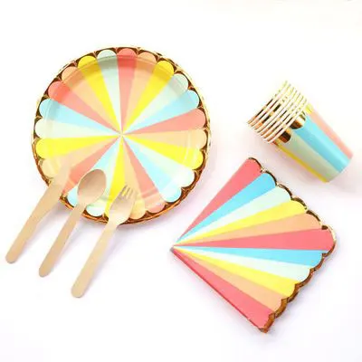 

Decoration Baby Tabletts Colorful Themes Christmas Dinner Trays Sets Decorated Wedding Birthday Party Decorations For Children