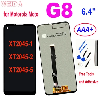 

AAA+ 6.4" LCD for Moto G8 XT2045-1 XT2045-2 XT2045-5 LCD Display Touch Screen Digiziter Assembly For Motorola G8 Display Screen