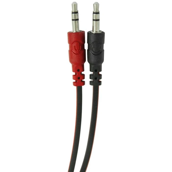 Headphones Defender Warhead G 120 gaming full size microphone 3 5mm 2 m black red 2483705