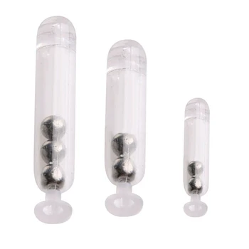 

50pcs 3Size Plastic Fishing Sound Bar Fishing Baits Rattles Insert Tube for Soft Worm Jig Fishing Lure Fly Tie Tying Bait