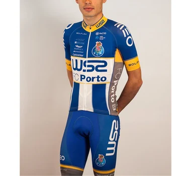 

2020 Newest FC PORTO Bicycle Team Suit Cycling Jersey Maillot Ciclismo Short Sleeve and Cycling bib Shorts MTB Roadbike Clothing