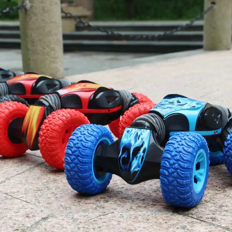 Stunt Remote Control twisted RC Car Off-Road Vehicle Drift Light Music Drift Dancing Double Side Driving Stunt Car