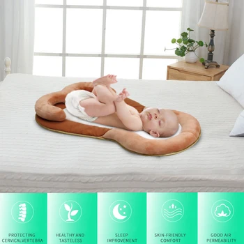 

Baby Positioning Cushion Cervical Spine Protection Improve Sleep Mesh Anti-bias Shaping Pillow
