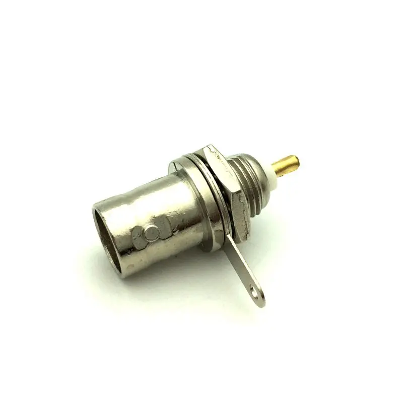 

5Pcs/lot BNC Female Socket Solder Connector Chassis Panel Mount Coaxial Cable For Welding Machine Parts Hot