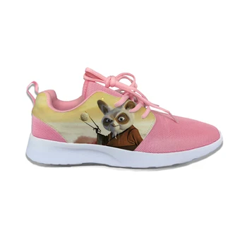 

2019 Hot Cool Fashion Summer Casual Shoes Handiness Breathable Sneakers 3D Print Cartoon Movie For Men Women Kung Fu Panda