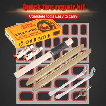 

2020Tire Repair Glue Bicycle Repair Tool Bike Bicycle Inner Tube Puncture Repair Cement Rubber Cold Patch Solution Tire Tool Kit