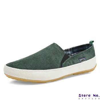 

Men Sneakers Summer Loafers Breathable Canvas Shoes High Quality Slip-On Casual Footwear Fashion Light Walking Shoes