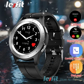 

Lesfit Bluetooth Smart Watch Women Men Smartwatch For Android IOS Dial Call Smart Clock Fitness Tracker Electronic Smart-watch