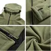 Tactical fleece jacket  Uniform Soft Shell Casual Hooded Jacket Men Thermal Army Clothing 5
