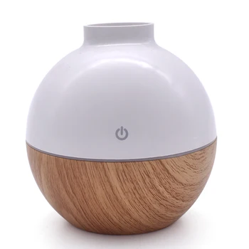 

DEKAXI 130ml Cool Mist Humidifier USB Aroma Essential Oil Diffuser Ultrasonic Air Purifier for Office with 7 Color LED Light