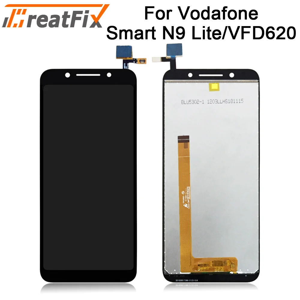 N9 Lite No Frame Для Vodafone Smart N9 N9 Lite X9 ЖК-дисплей+ сенсорный экран, дигитайзер для телефона, запасные части для VFD620 VFD720 VFD820 VFD822 - Цвет: N9 Lite No Frame