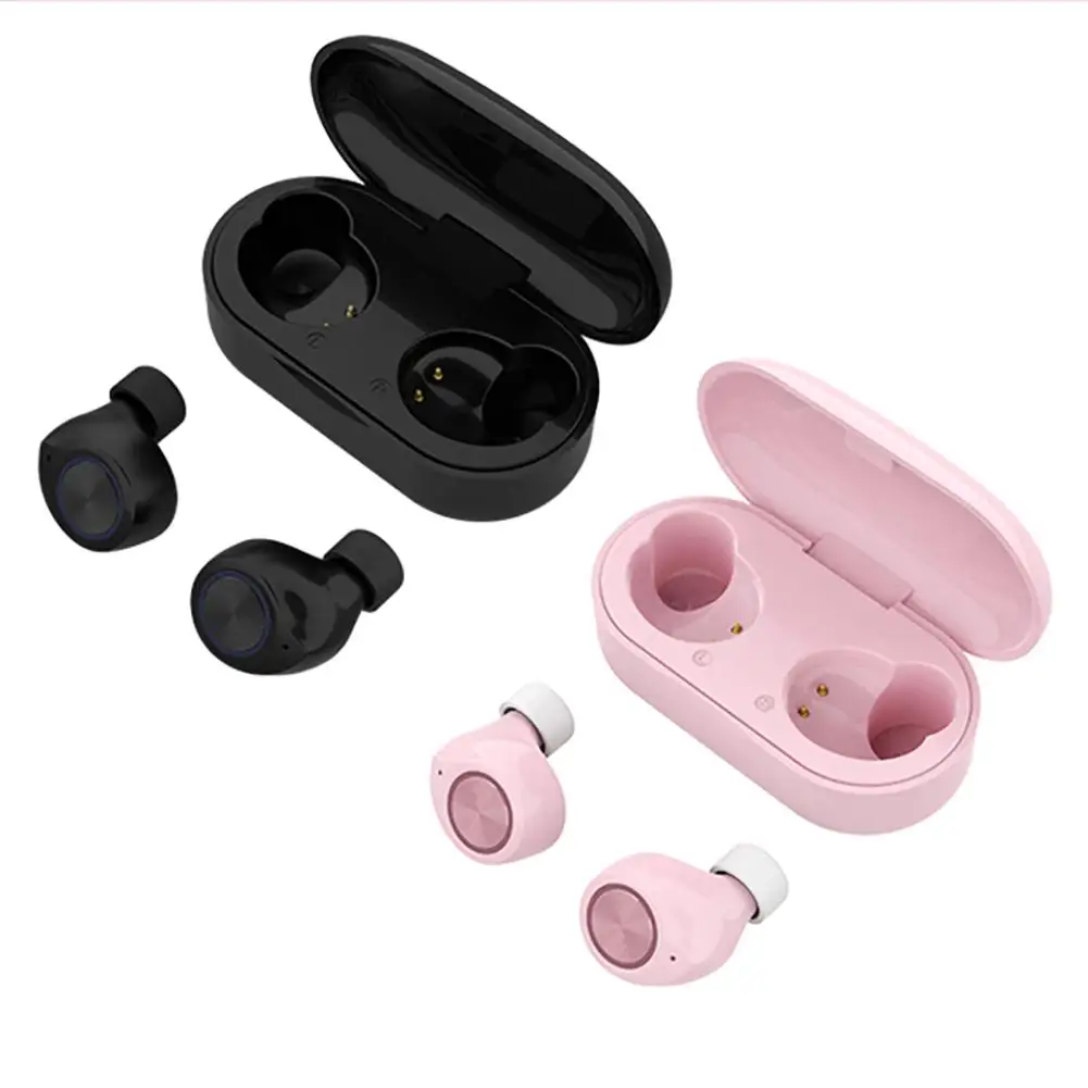 TW60 Bluetooth гарнитура Беспроводной вкладыши Сенсорный спортивные наушники с