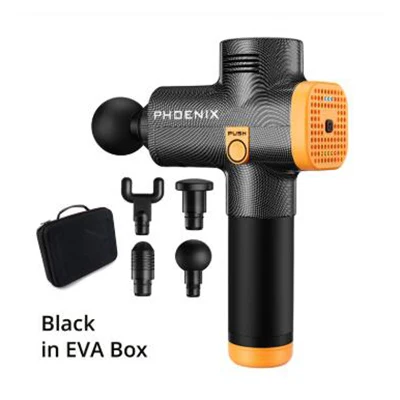 

Phoenix A2 Portable Electronic Therapy Muscle Massage Gun High Frequency Vibration Massage Body Relaxation Pain Relief Massager