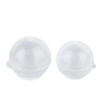 

2 Pieces Mini Sphere Ball Shape Silicone Mould Crystal Resin Casting Mold for DIY Home Ornaments 30mm 60mm