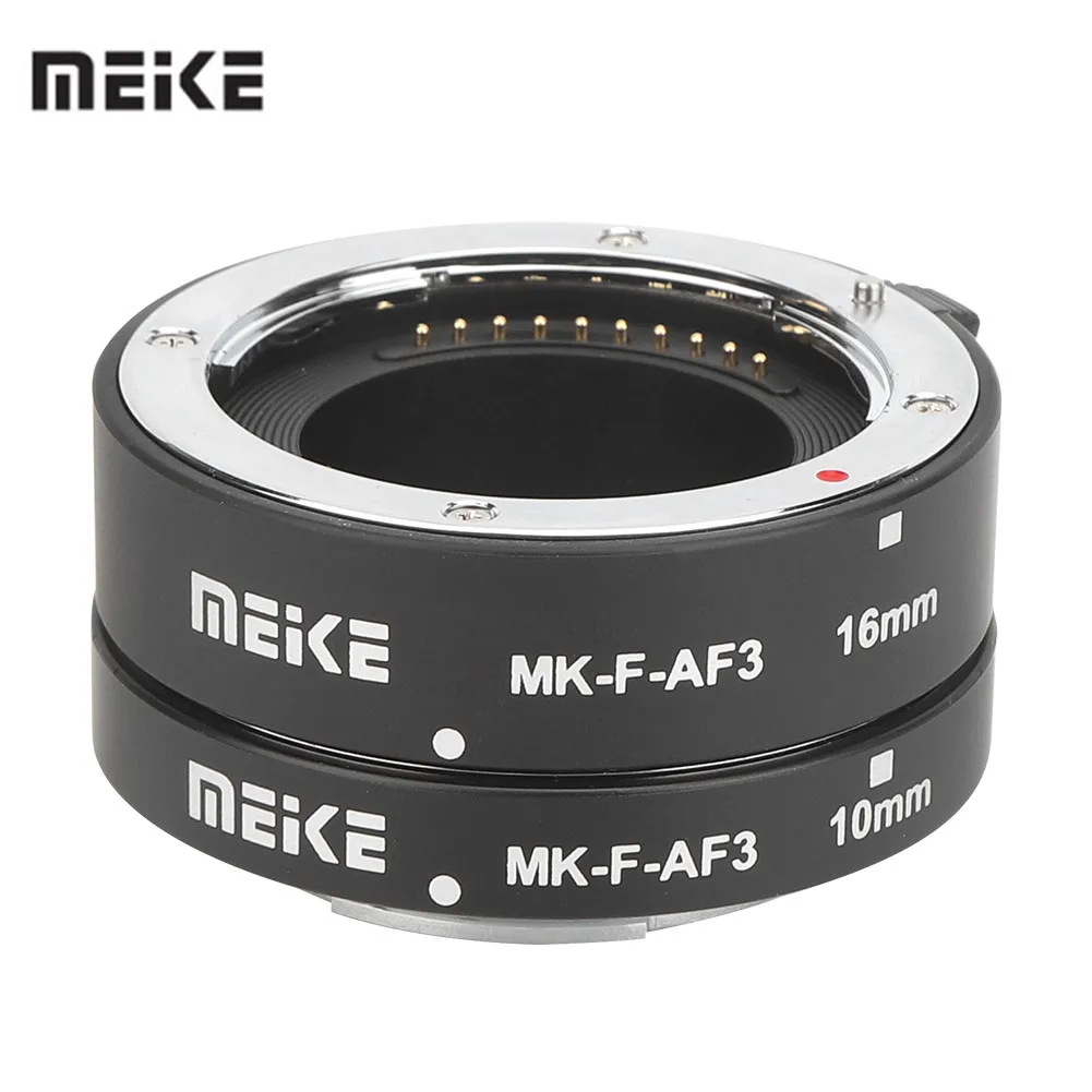 Металлическая удлиняющая трубка Meike для макросъемки с автофокусом Fujifilm XT2 XT3 XT100