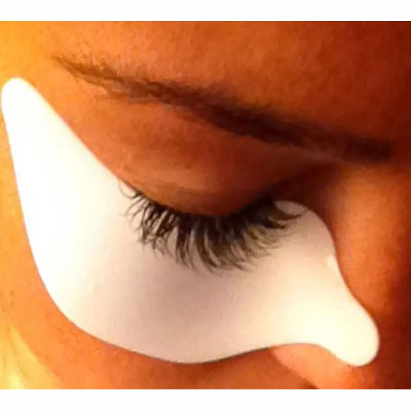 Новое поступление силиконовые подушечки для глаз белые Многоразовые Мягкие накладки для наращивания ресниц прививочные накладки для глаз стикеры косметические обертки инструмент