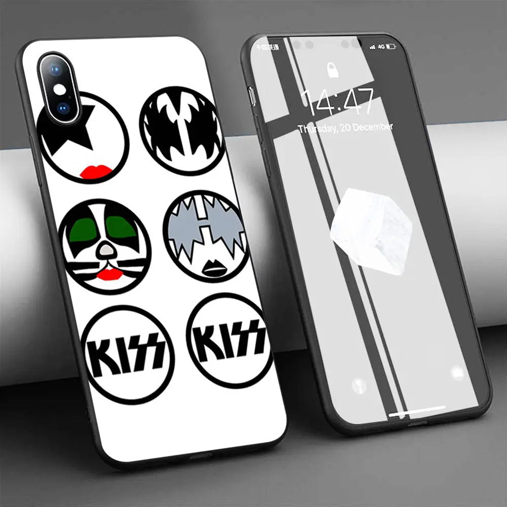 Чехол Kiss New York 1973 Мягкий силиконовый чехол для телефона iPhone 11 Pro Max X 5S 6 6S XR XS 7 8 Plus |