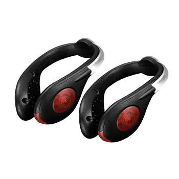 

2pcs Night Safety Universal Cycling Color Steady Jogging Climbing LED Shoes Clip Light Outdoor IPX5 Waterproof USB Rechargeable