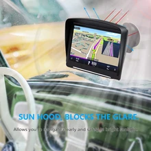 Автомобильный gps навигатор 7 дюймов HD lcd экран FM Navitel спутниковая голосовая навигация последняя европейская карта грузовик gps навигатор автомобиль