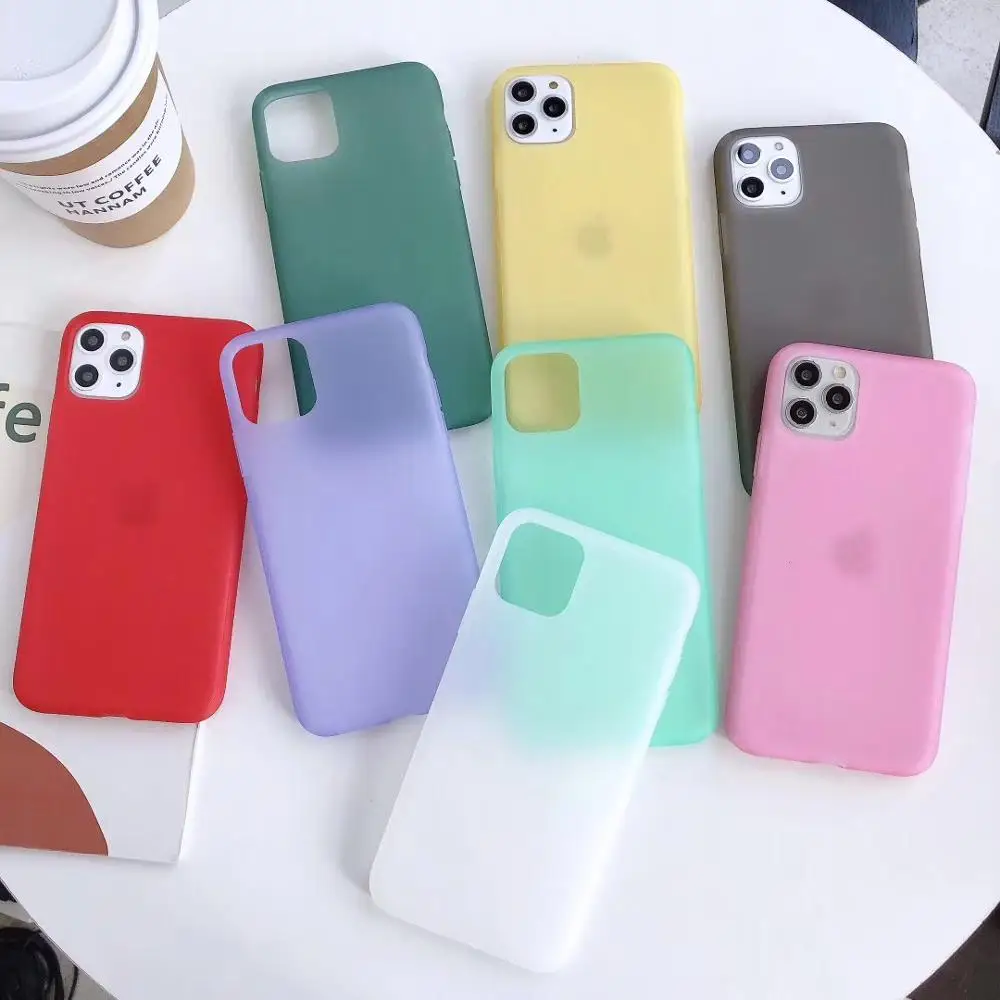 Матовый Прозрачный чехол для iPhone 11 Pro X XR XS Max 8 7 6 6s Plus мягкий из ТПУ оболочка |
