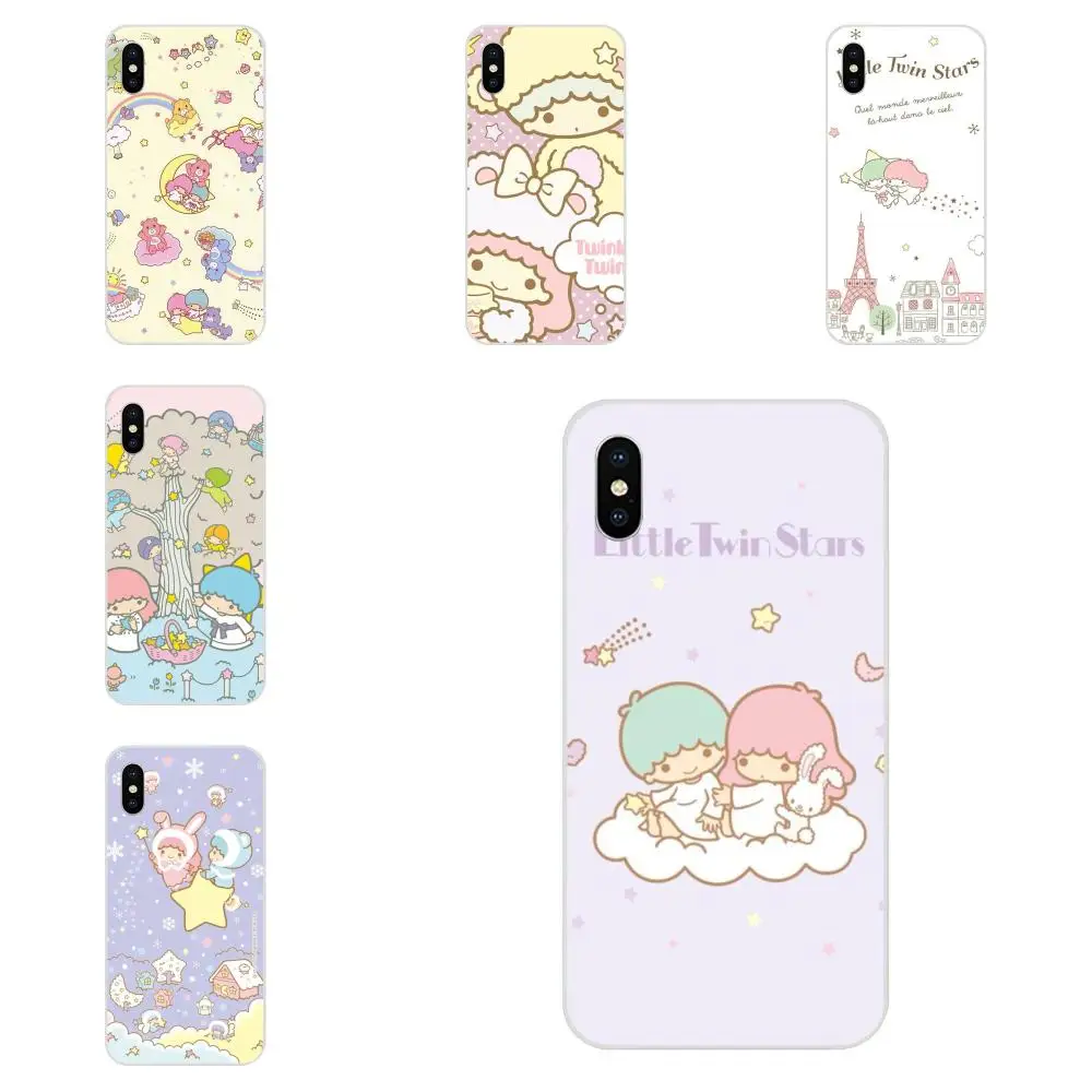 Чехол для телефона My Melody Little Twin Stars Apple iPhone X XS Max XR 4 4S 5 5C 5S SE 6 6S 7 8 Plus | Мобильные