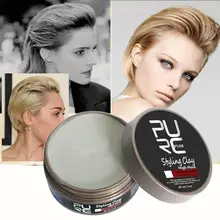 Глина для укладки волос сильная фиксация средний блеск естественный вид продукт для волос