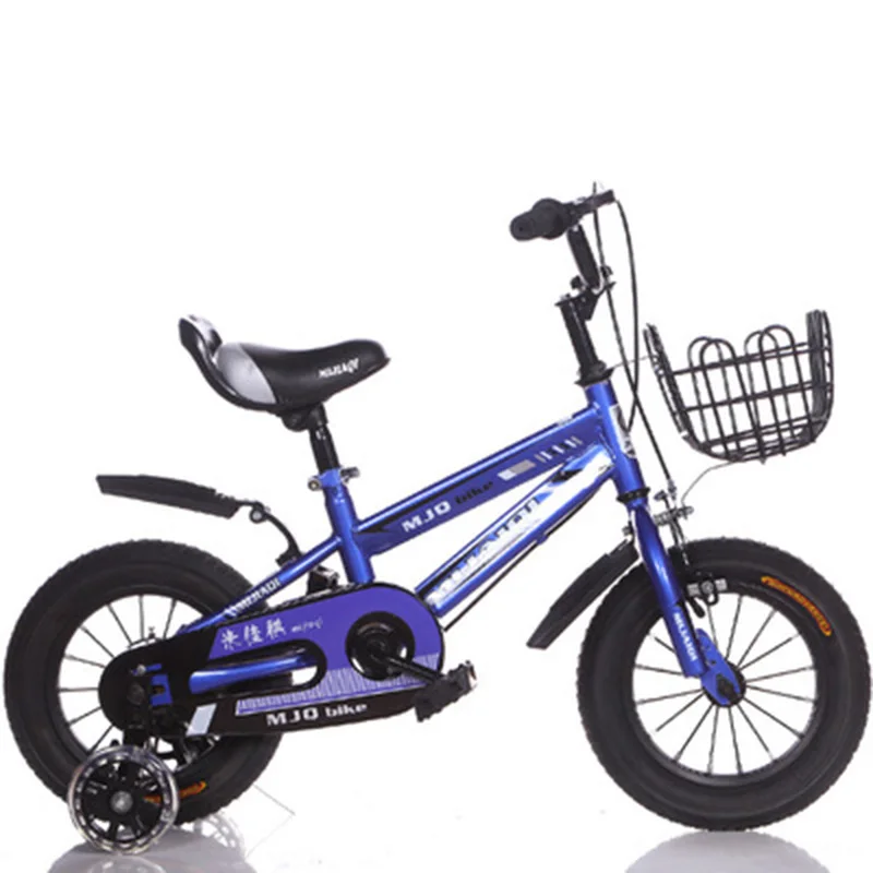 Children's Bicycle 16-Inch High Version Of The Boy And Girl Baby Buggy 6 Years Old Mountain Bike Child Four-Wheel Bike