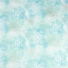 Наполовину ярдовая простая хлопковая ткань с горячим серебряным размазывающимся снежным цветочным принтом, ручная работа, сделай сам, одежда, платье, ткань, хлопок, CR-216