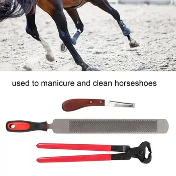 

Set of 4 Metal Horseshoe Scissors Cleaning Tool 4Pcs/Set Durable Horse Hoof Nipper Metal Shears Cutter Trimming Cleaning Tools