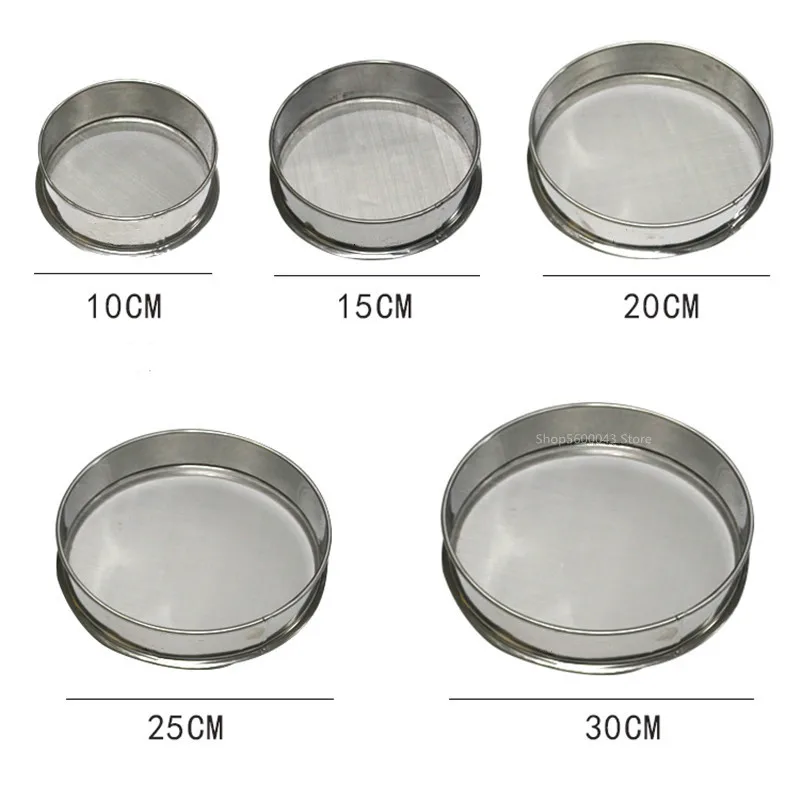 Pottery Art Stainless Steel Glaze Filter Sieving Screen Ceramic Glaze Slurry Sieve Mesh Pigment Mud Filter Polymer Clay Tools polymer clay tools pottery tools clay sculpting tools pottery sculpting tools clay craft tool