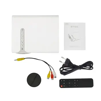 

YG520 Home Micro Projector, Mini Miniature Portable, 1080P HD Projection, Mini LED Projector, For Home Theater Entertainment