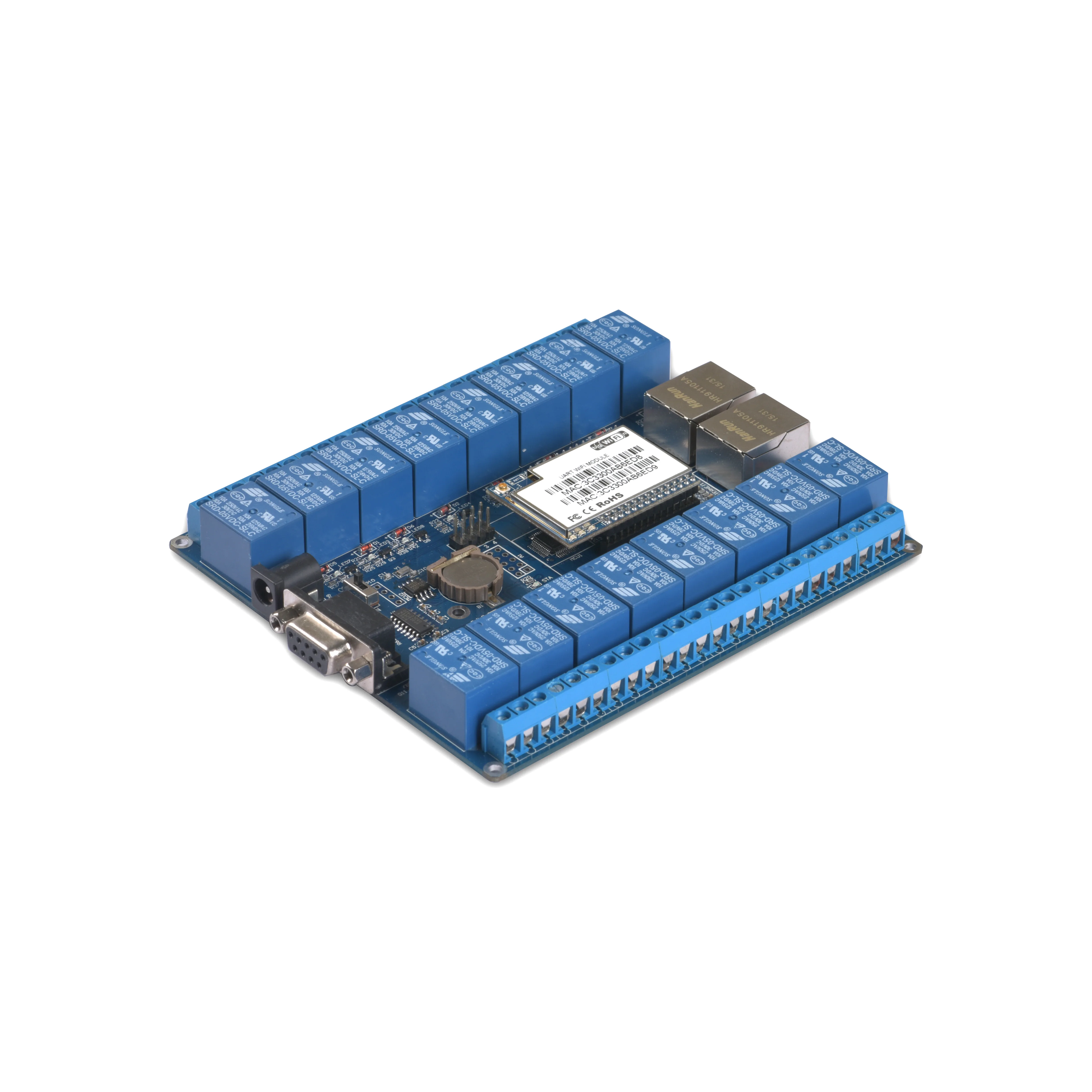 

16 channels ac dc step-down transformer relay module P2P control