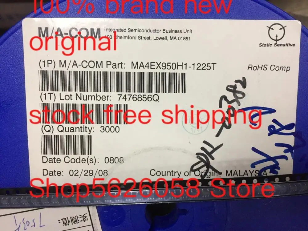 

5 шт./лот MA4EX950H1-1225T MA4EX950H1 SOT23 100% абсолютно новый
