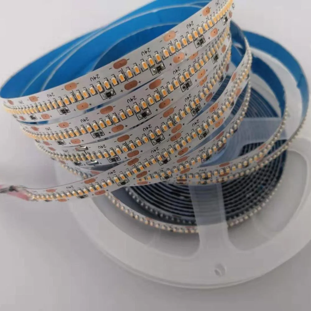 16.4Ft DC24V CRI90 10 мм PCB 420 светодиодный s/M 21W 2210 SMD полосы 10LM микро гибкая лента с высокой