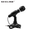 VOXLINK Microphone 3.5mm Home Stereo MIC Desktop Stand for PC YouTube Video Skype Chatting Gaming Podcast Recording microphone 1