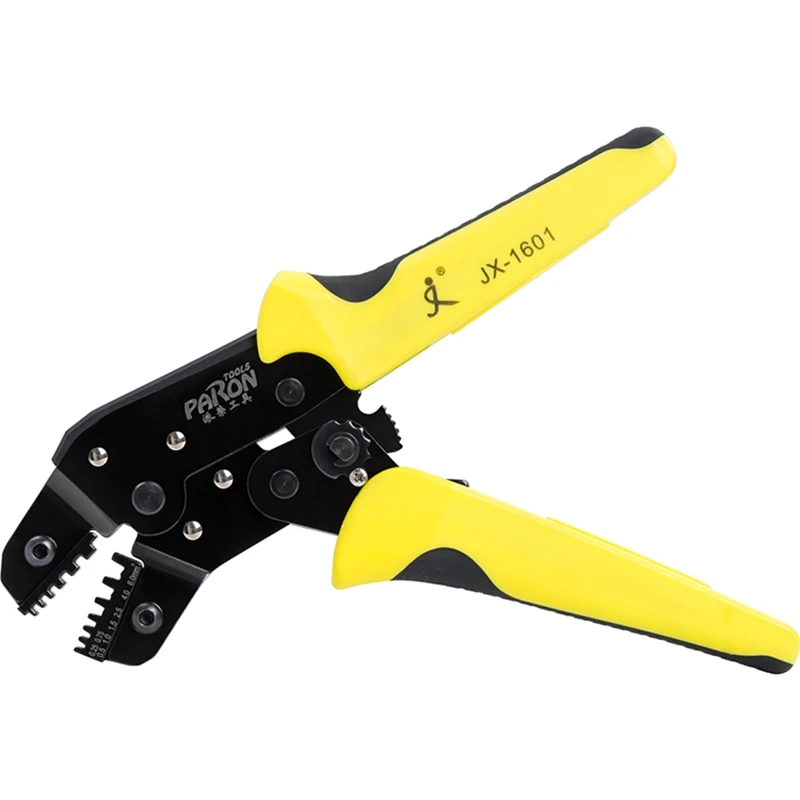 

PARON JX 1601-06 Rachet Pliers Wire Terminal Crimper Terminals crimping tool AWG24-10 0.25-6mm2 Electrical Clamp Hand Tools