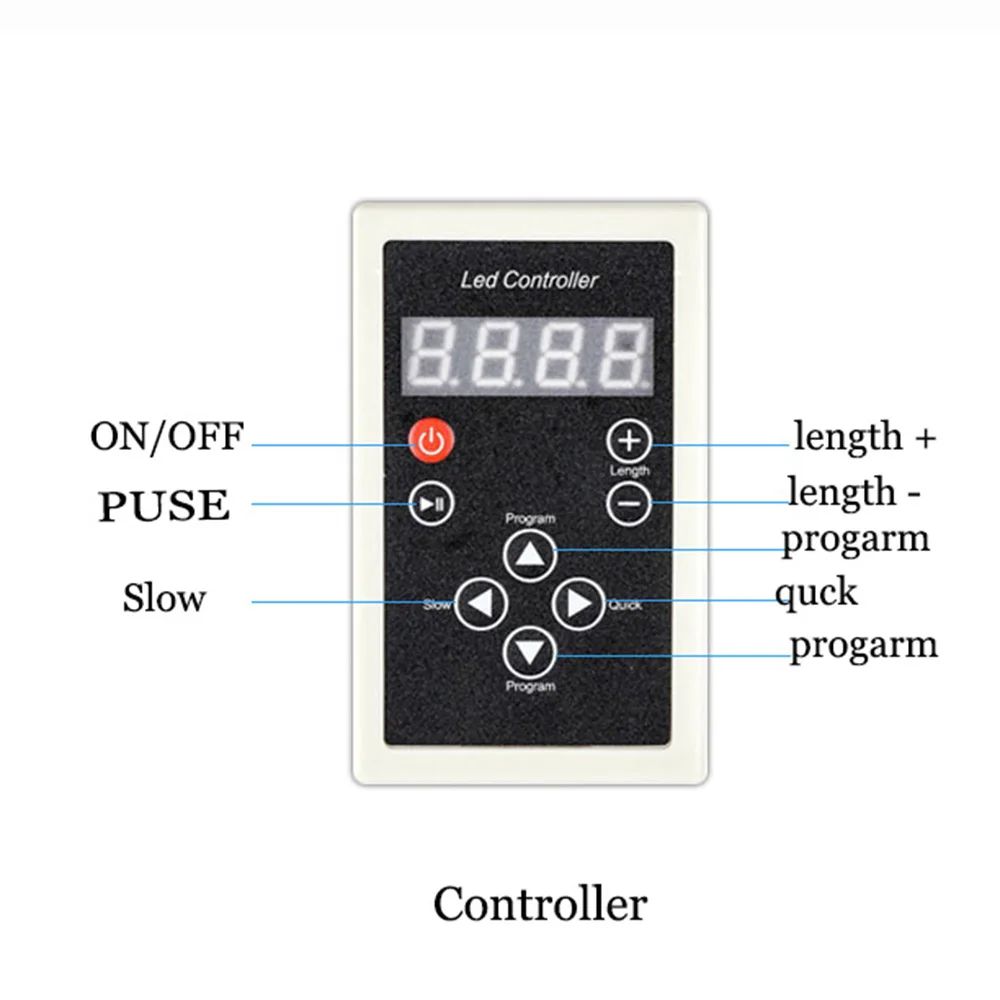 RF контроллер светодиодной ленты DC 12 В 133 режим светодиодный контроллер для 6803IC 2811IC светодиодные полосы света