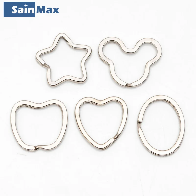 

SAINMAX 100 шт./упак. новый модуль цепочки ключей кольца Специальный Стиль брелок DIY Украшение Аксессуары для оптовой продажи
