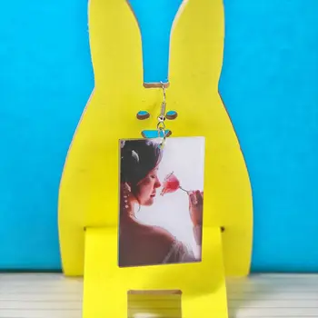 

Personalized Pet Person Photo Keychains Customized Acrylic Keyrings for Memorial Christmas Gift Anime Pendant Key chains