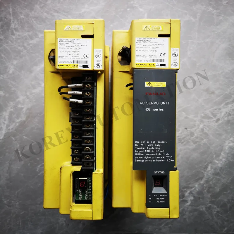FANUC TEO осевой Серводвигатель A06B 6089 H203 используется в хорошем состоянии|Драйвер