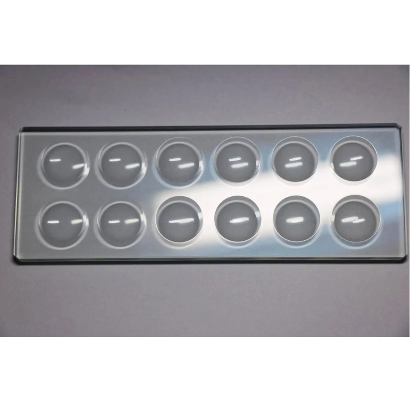 

Microscope Slides 5mm Thickness 12 Concave Cavity 12 Well 5 x 50 x 140mm