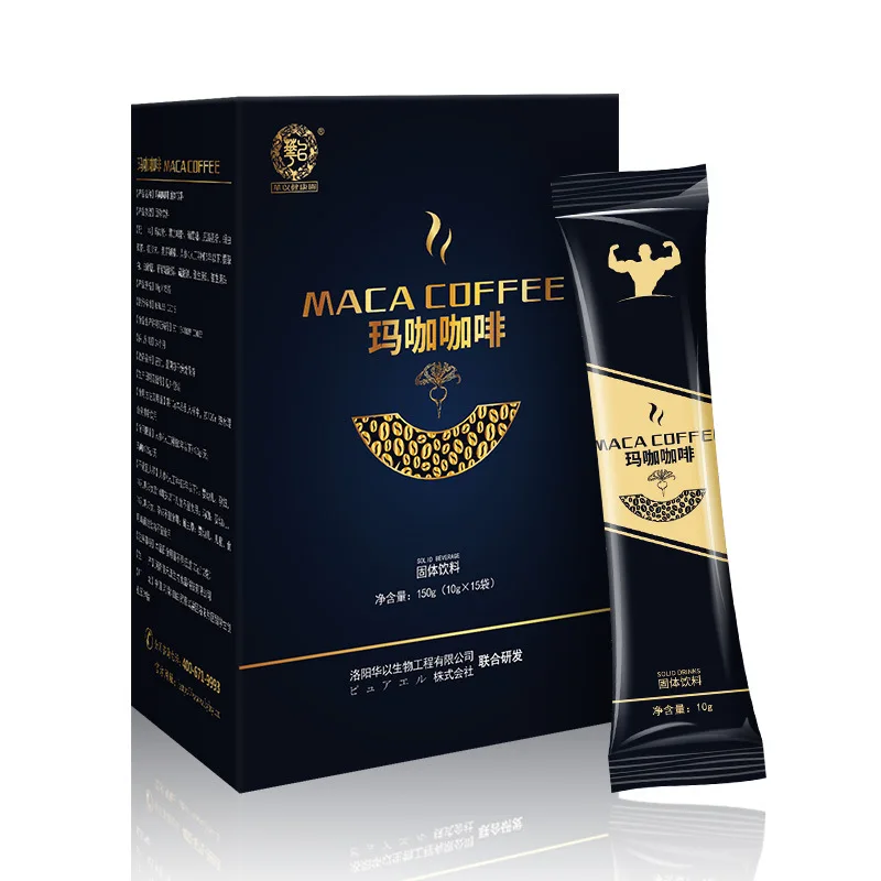 15 мешков одна упаковка крепкий человек секс Maca кофе для мужчин мгновенный Xpower