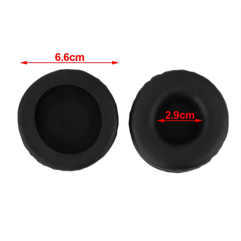 Durable High Elastic Soft Sponge Black Ear Pads Ear Cushions For Sony DR-BT101 Headphones Replacement Accessory Pack of 2