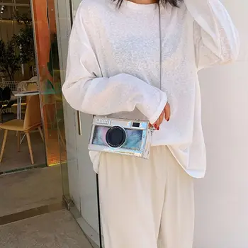 

Women Ladies Camera ShapedCrossbody PU Leather Shoulder Bag Tote Purse Handbag Messenger Satchel