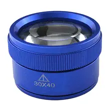 

Small 30X Jewelry Optical Magnifier Glasses Loop Microscope for Jeweler