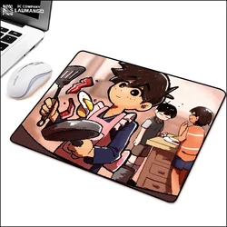 Omori anime mouse pad kawaii computador acessórios de mesa computador computador computador gamer completo barato gaming tapete do portátil mausepad deskmat mousepad mesa