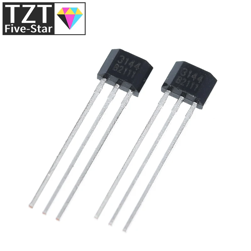 10pcs A3144 Oh3144 Y3144 Hall Effect Sensor Brushless Electric Motor To ...